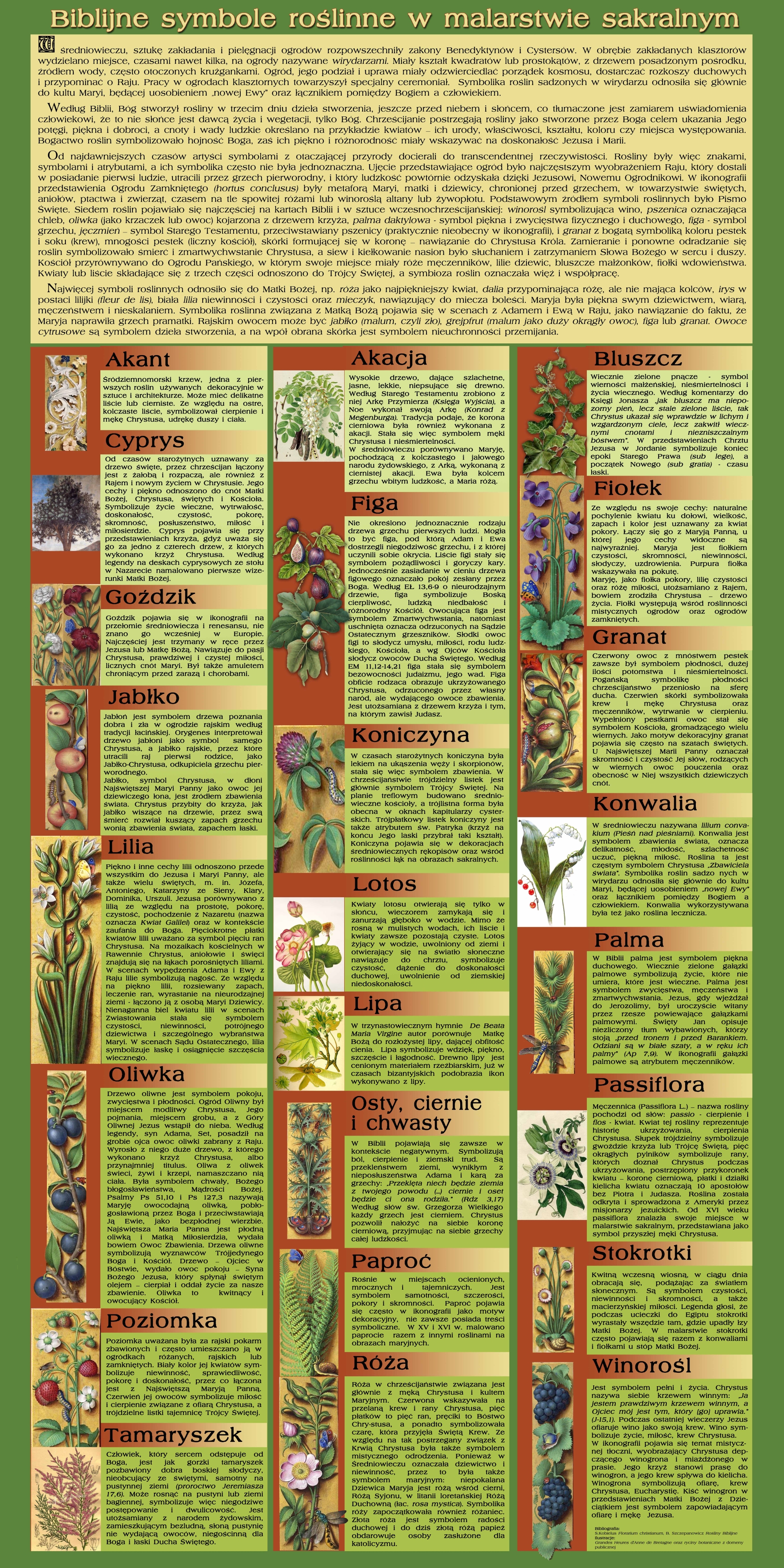 Biblijne symbole roślinne